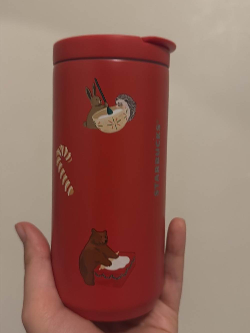 Starbucks 2025 Holiday Gingerbread Cookie Tumbler